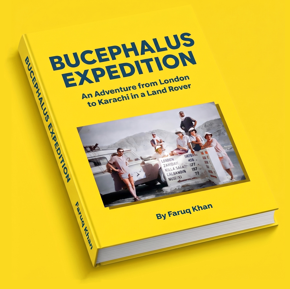 Bucephalus Expedition by Faruq Khan, hardcover edition