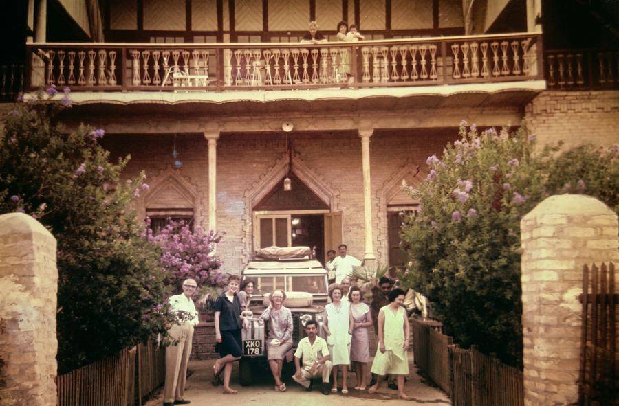 With the Marine family at Bait Marine